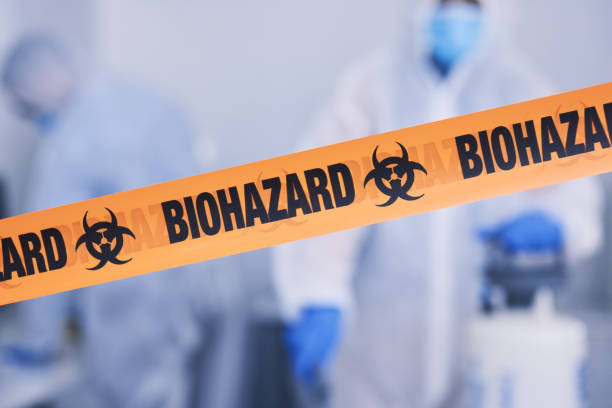 Professional Biohazard technician working in Iona, FL